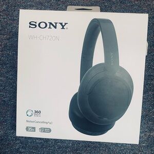 Sony WH-CH720N Wireless Over-Ear Headphones — Black